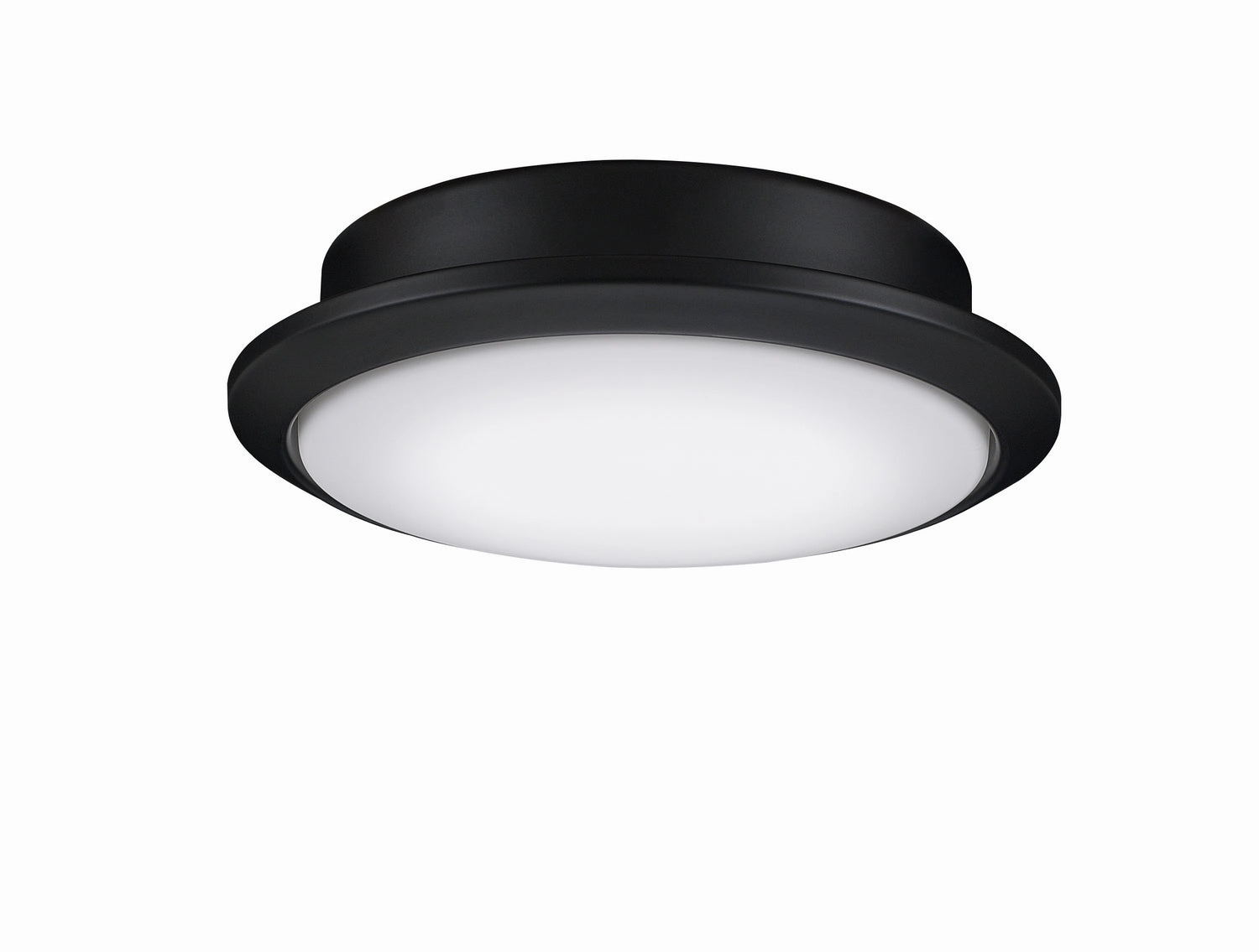 Wrap Custom One Light Fan Light Kit Black sleek design electric fans for modern homes