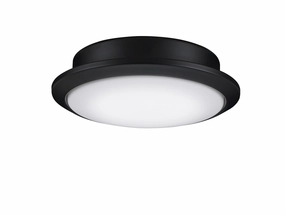 Wrap Custom One Light Fan Light Kit Black sleek design electric fans for modern homes