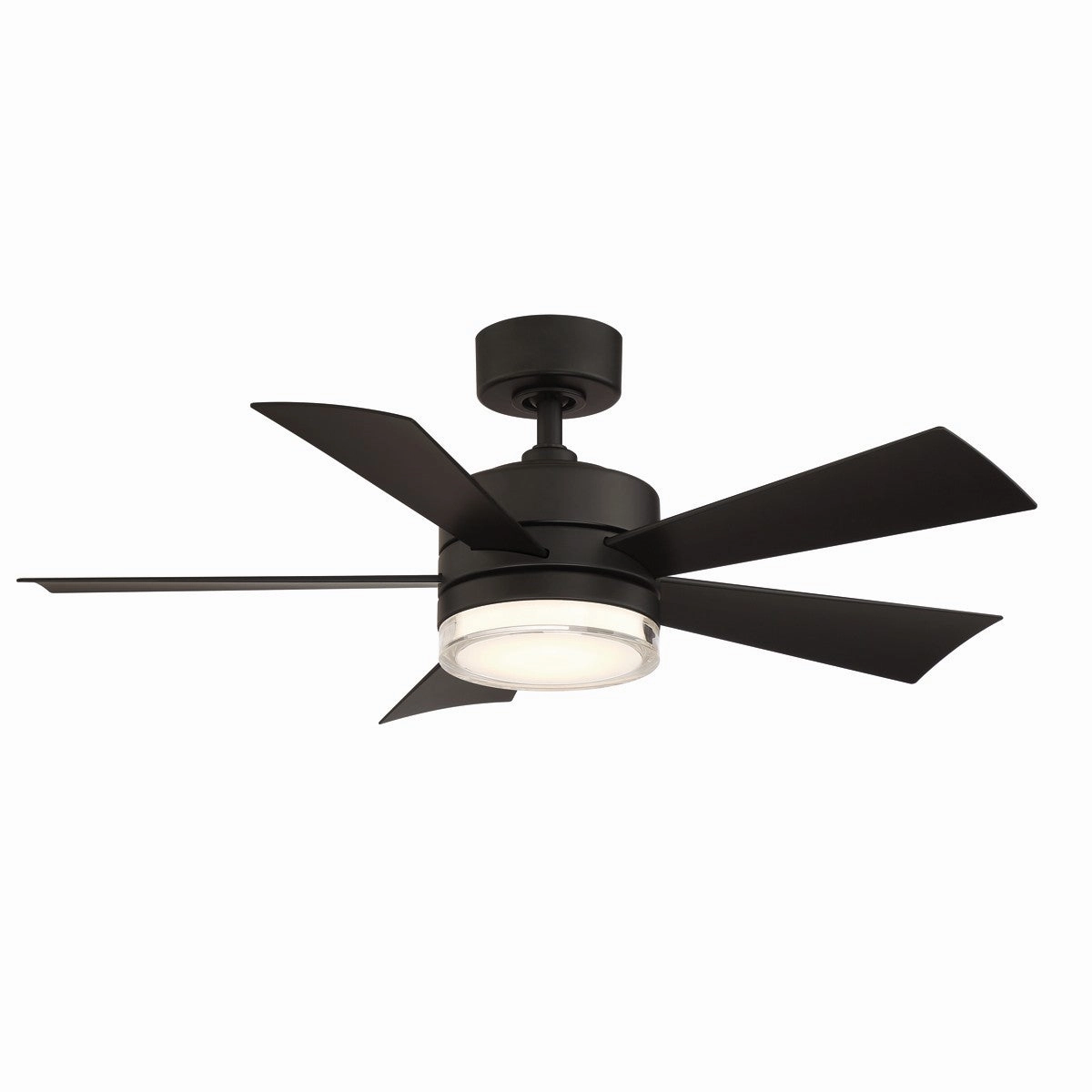 Wynd 42"Ceiling Fan Matte Black compact small fans for bedrooms