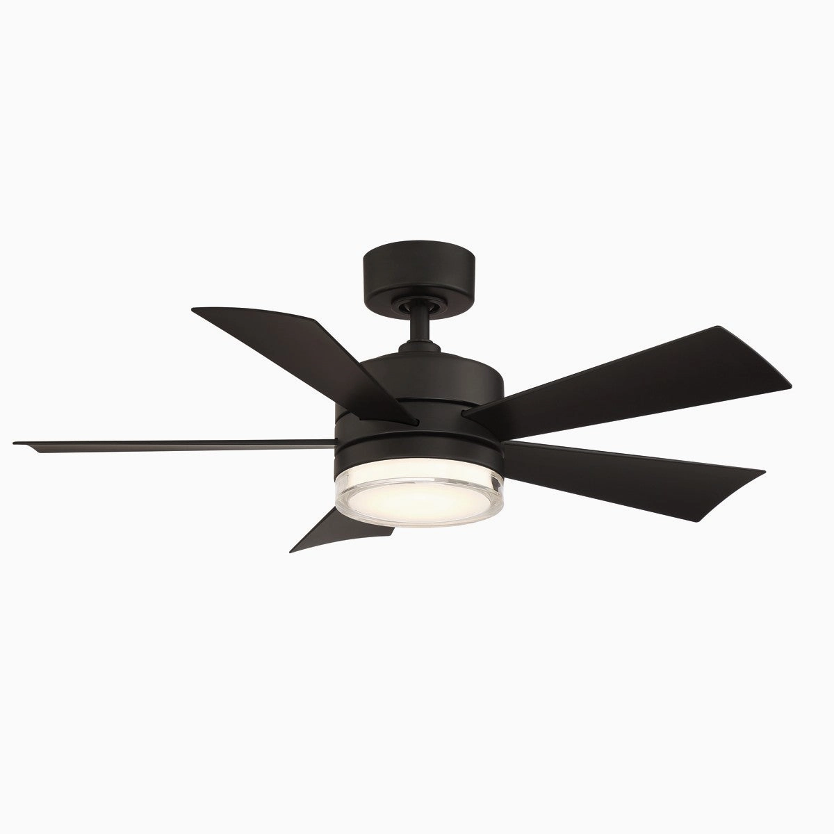 Wynd 42"Ceiling Fan Matte Black compact small fans for bedrooms