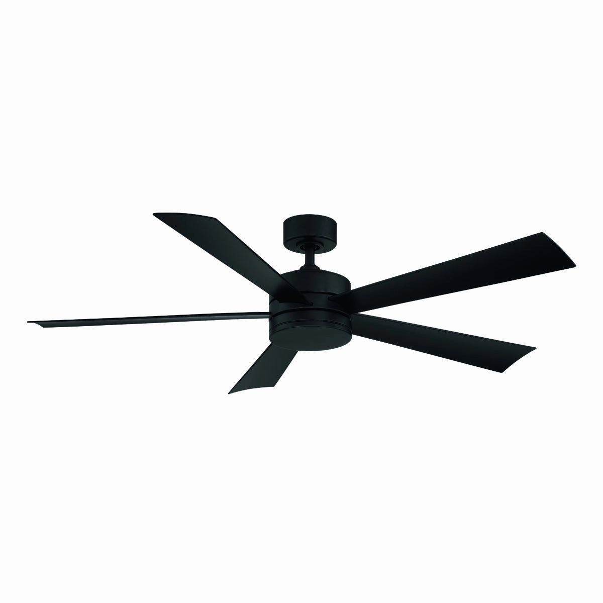Wynd 60"Ceiling Fan Matte Black whisper-quiet fans for bedrooms and offices