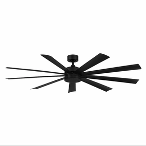 Wynd Xl 72"Ceiling Fan Matte Black stylish medium fans for contemporary homes