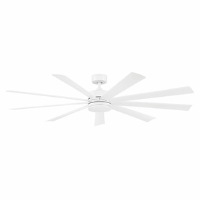 Wynd Xl 72"Ceiling Fan Matte White weatherproof fans for outdoor environments