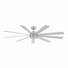 Wynd Xl 72"Ceiling Fan Stainless Steel versatile medium fans for any space