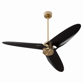 Xega 60"Ceiling Fan Aged Brass energy-efficient fans for everyday cooling