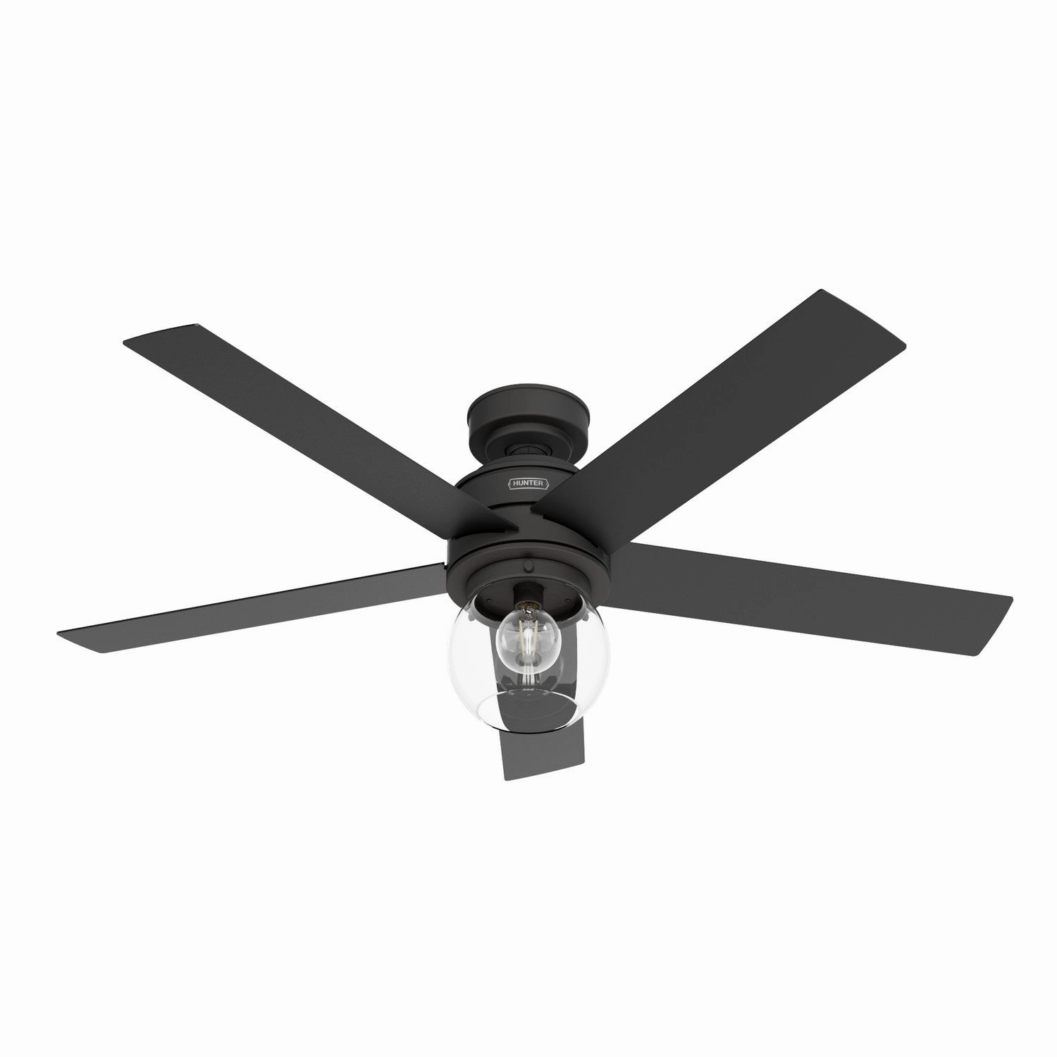 Xidane 52"Ceiling Fan Matte Black reliable fans for apartment and office