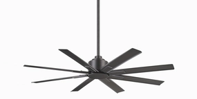 Xtreme H2O 52" 52" Ceiling Fan Smoked Iron outdoor exterior fans for patio cooling