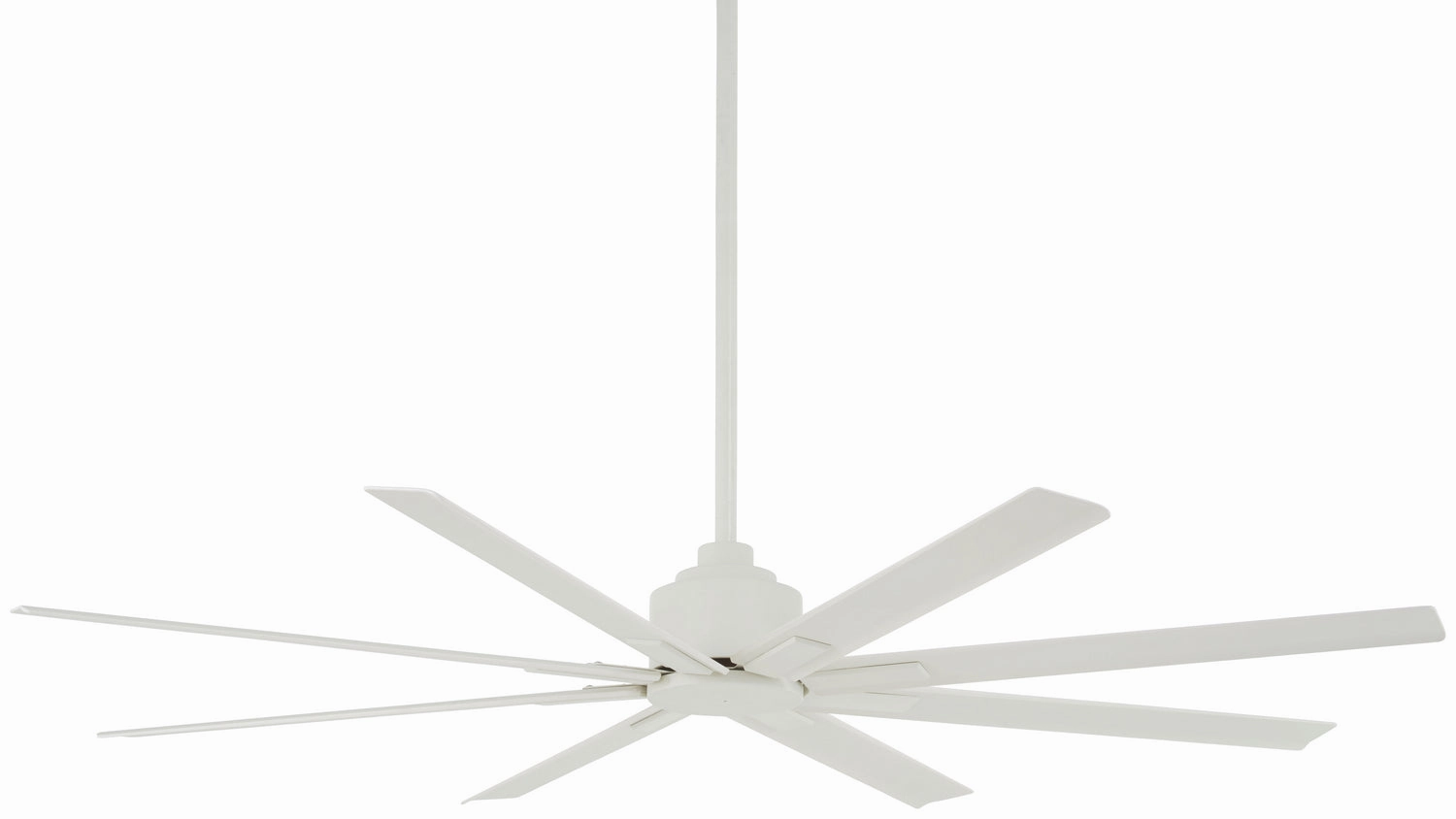 Xtreme H2O 65" 65" Ceiling Fan Flat White outdoor exterior fans for patio cooling