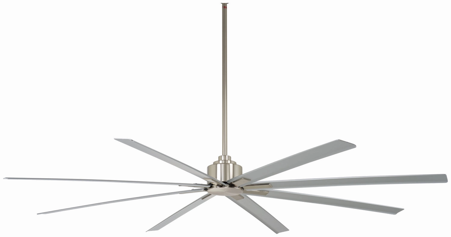 Xtreme H2O 84" 84"Outdoor Ceiling Fan Brushed Nickel Wet weatherproof fans for outdoor environments