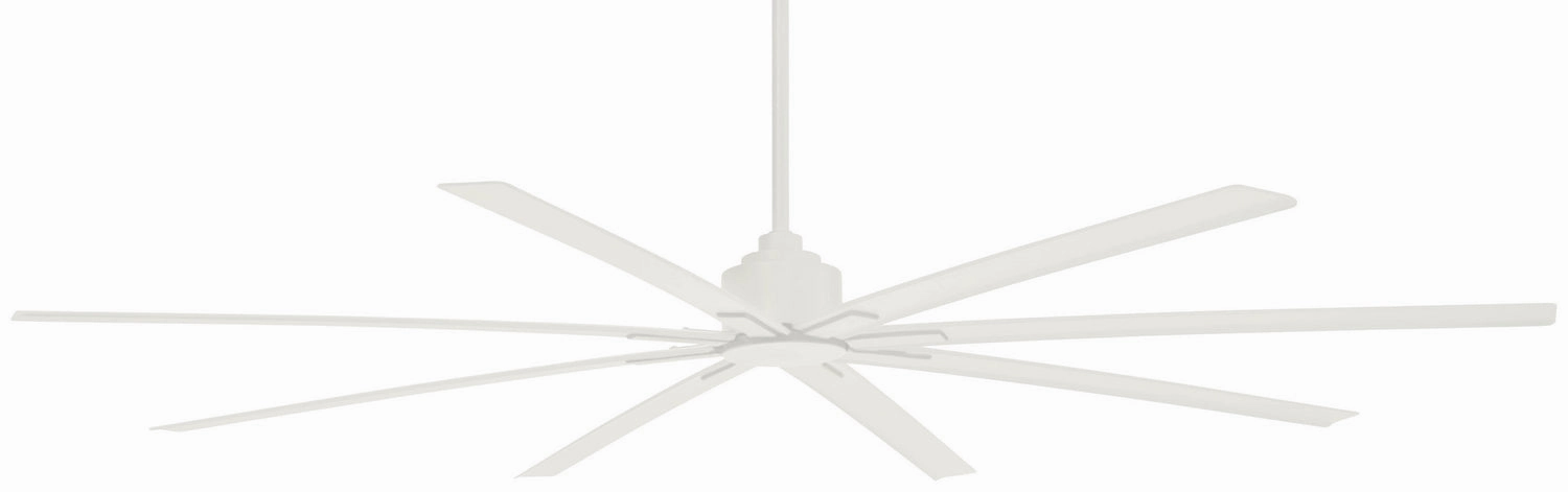 Xtreme H2O 84" 84"Outdoor Ceiling Fan Flat White weatherproof fans for outdoor environments