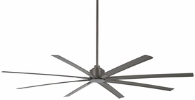 Xtreme H2O 84" 84"Outdoor Ceiling Fan Smoked Iron weatherproof fans for outdoor environments