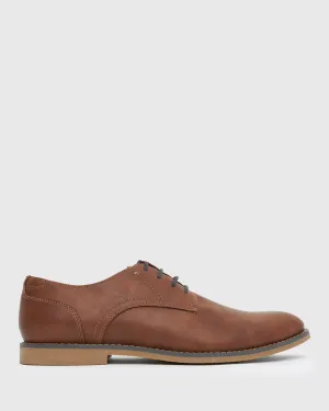 YAWN Vegan Lace-Up Casual Derby Shoes