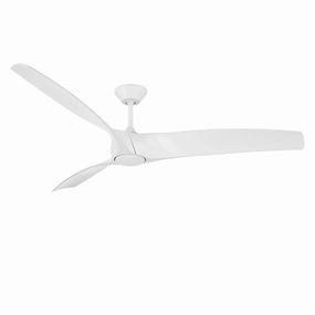 Zephyr 72"Ceiling Fan Matte White mini handheld fan for personal travel use
