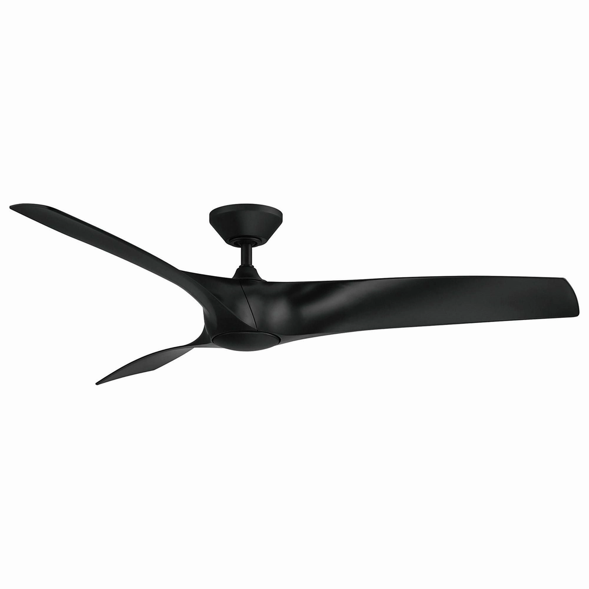 Zephyr Indoor/Outdoor 3-Blade 62" Smart Ceiling Fan with LED Light Kit and Remote Control