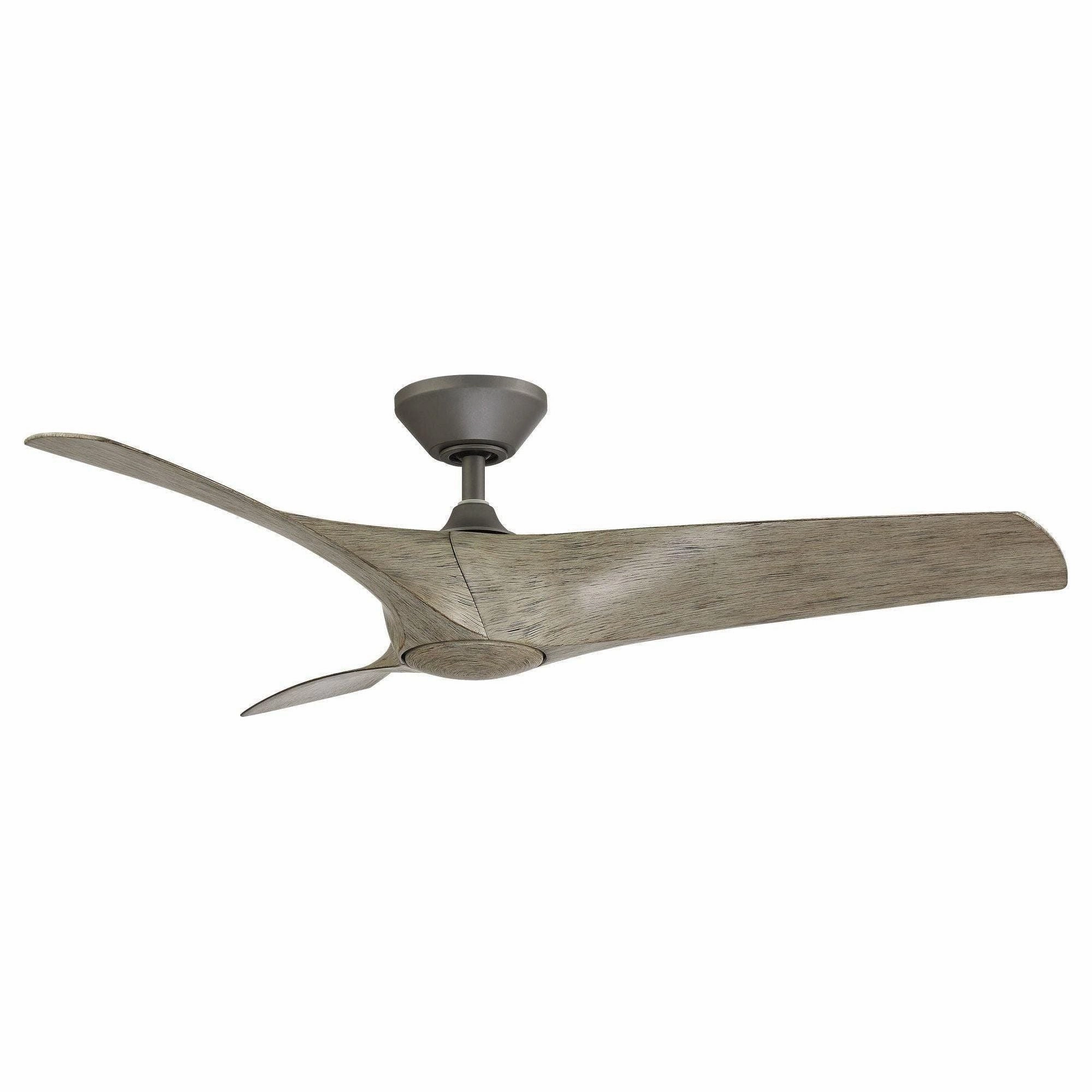 Zephyr Indoor/Outdoor 3-Blade 62" Smart Ceiling Fan with LED Light Kit and Remote Control