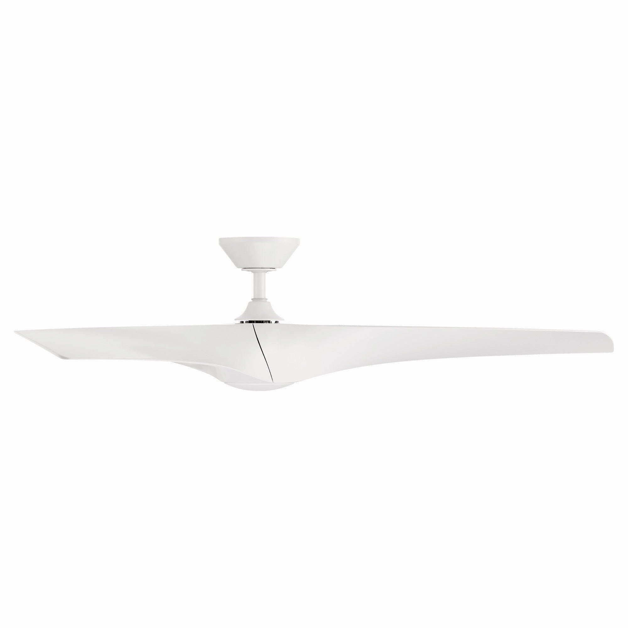 Zephyr Indoor/Outdoor 3-Blade 62" Smart Ceiling Fan with LED Light Kit and Remote Control