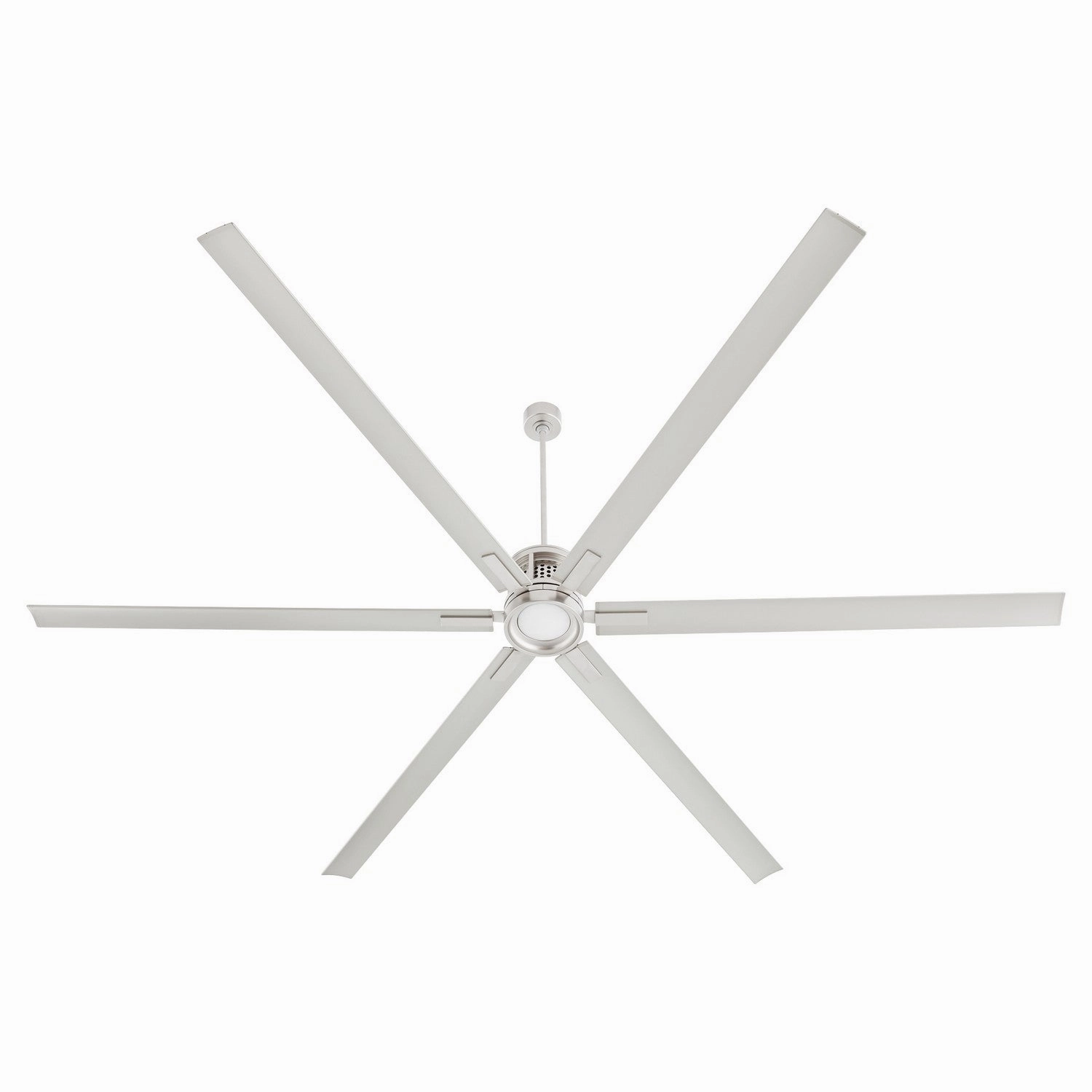 Zeus 120" Ceiling Fan Satin Nickel