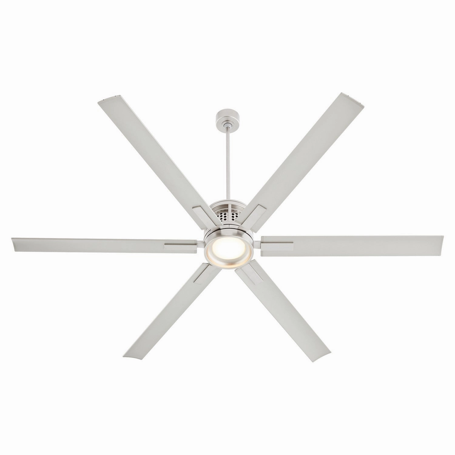 Zeus 80" Ceiling Fan Satin Nickel