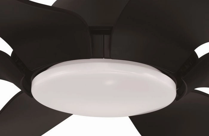 Zoom 66"Ceiling Fan Flat Black