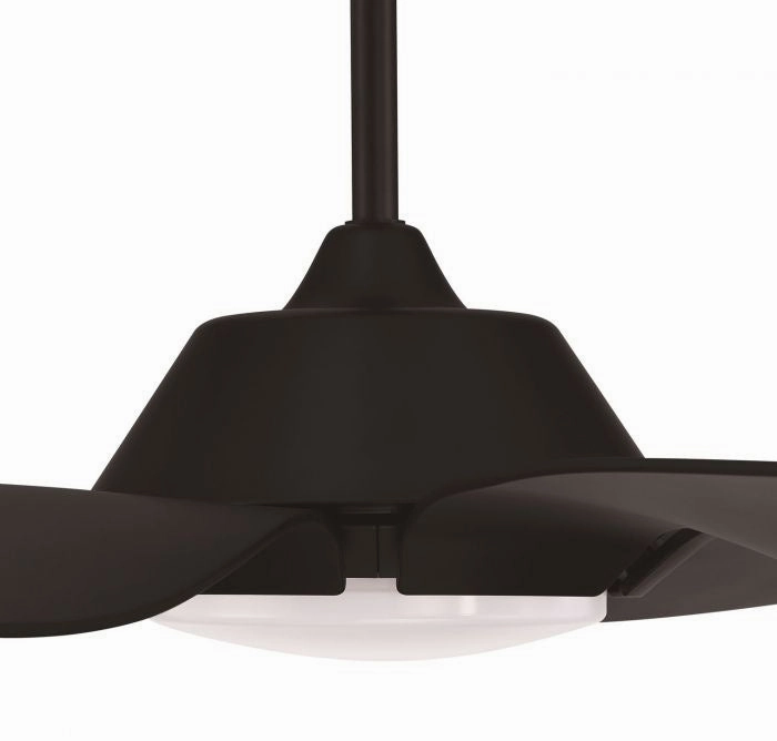 Zoom 66"Ceiling Fan Flat Black