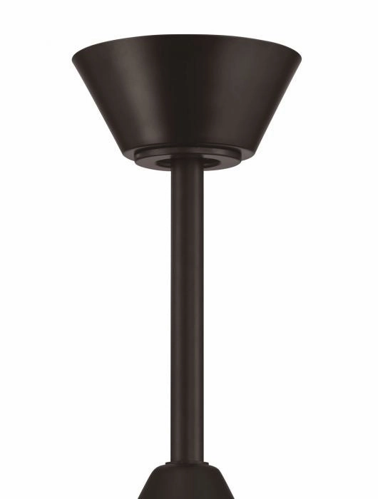 Zoom 66"Ceiling Fan Flat Black