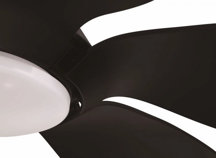 Zoom 66"Ceiling Fan Flat Black