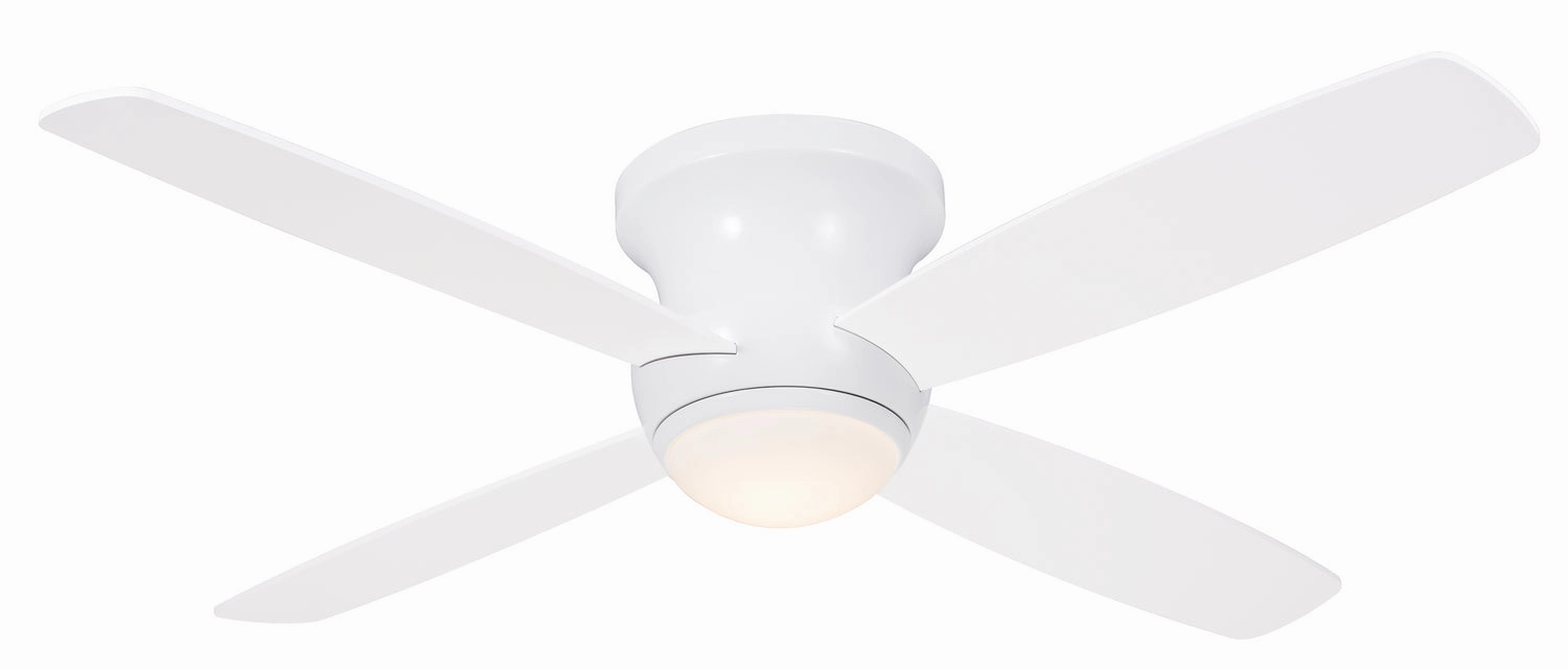 Zorion 52"Ceiling Fan White energy-efficient medium fans with remote